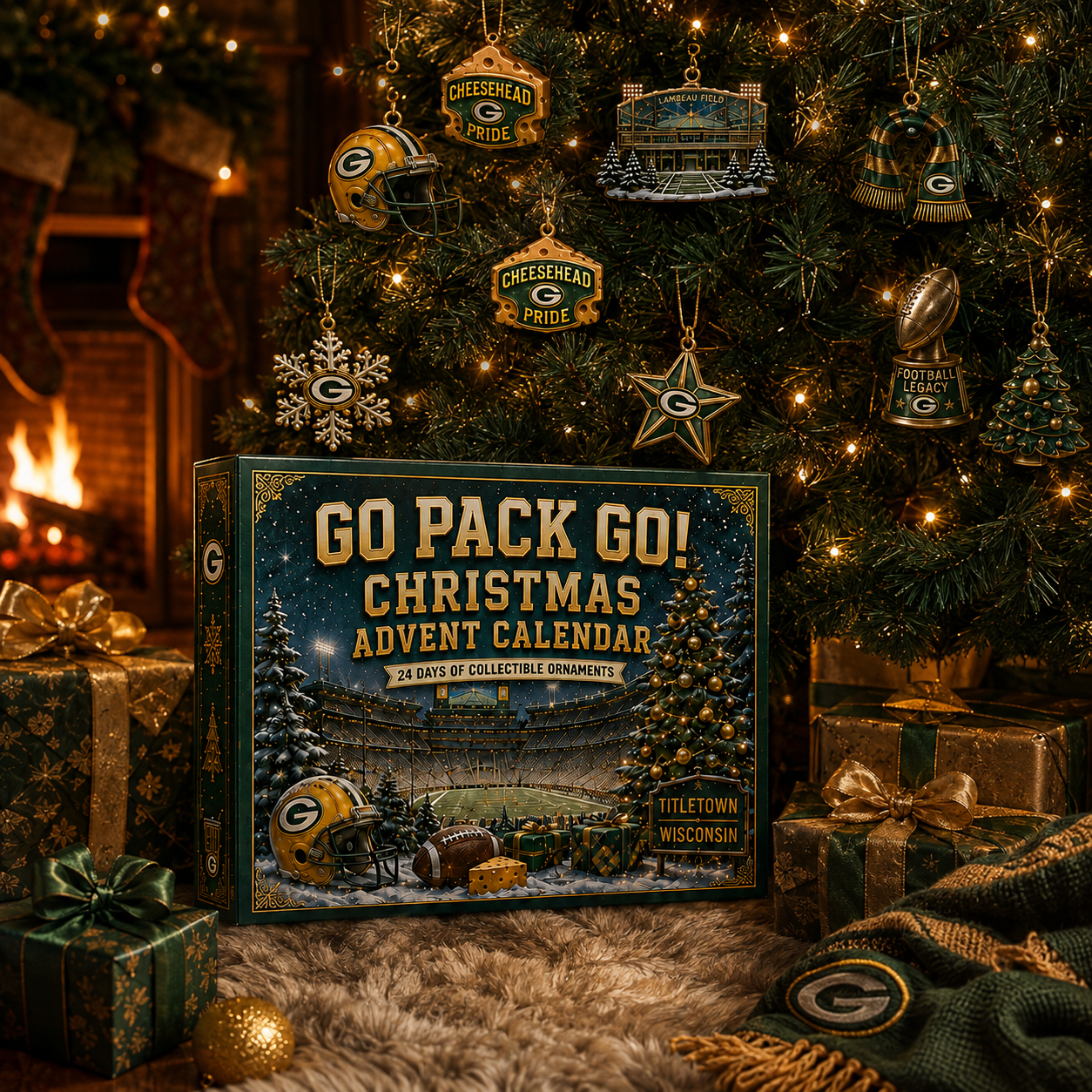 🎄 Go Pack Go! Football Christmas Advent Calendar
