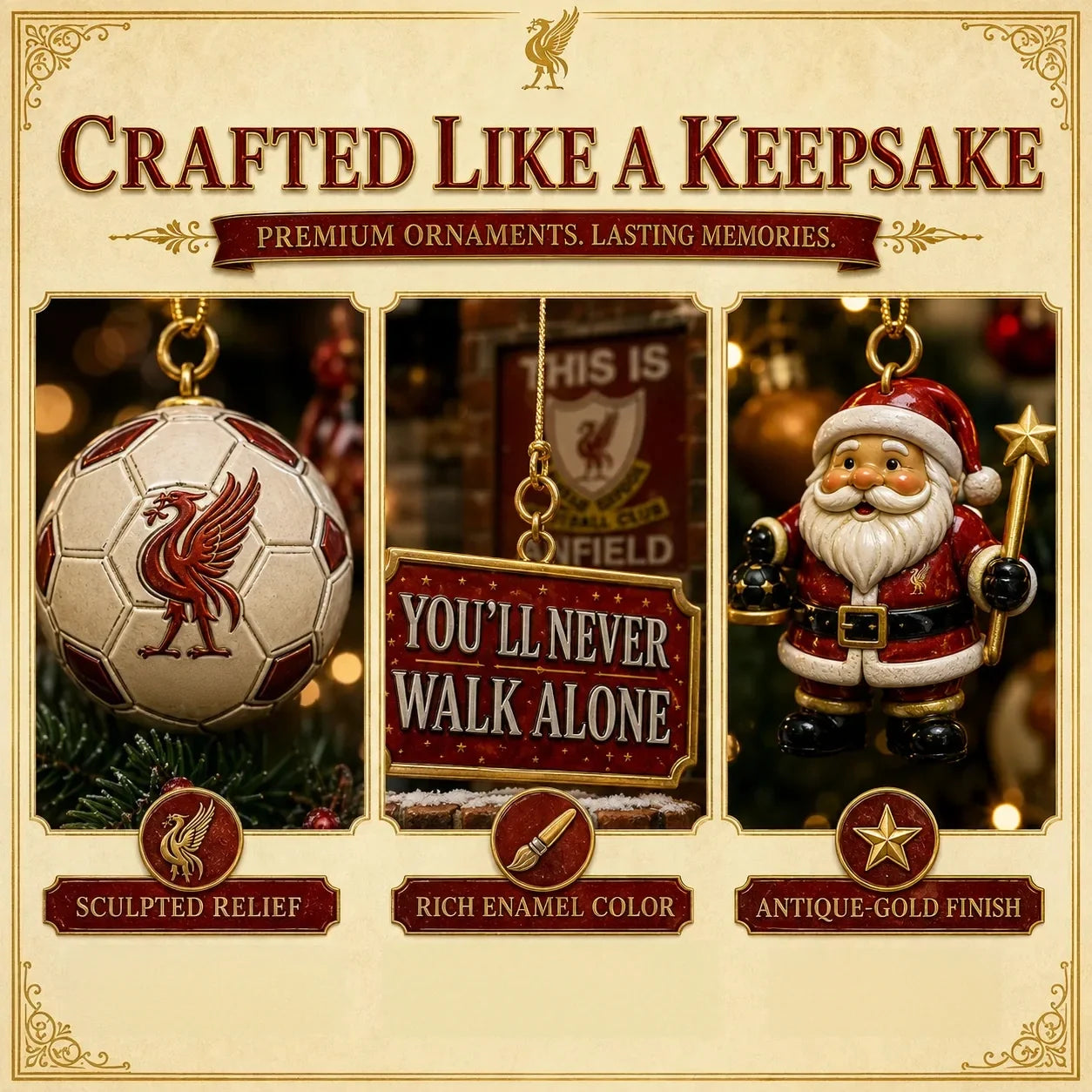đ Youâll Never Walk Alone Football Christmas Advent Calendar