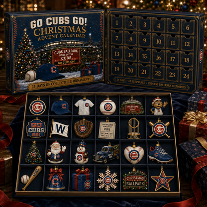 🎄 Go Cubs Go! Baseball Christmas Advent Calendar