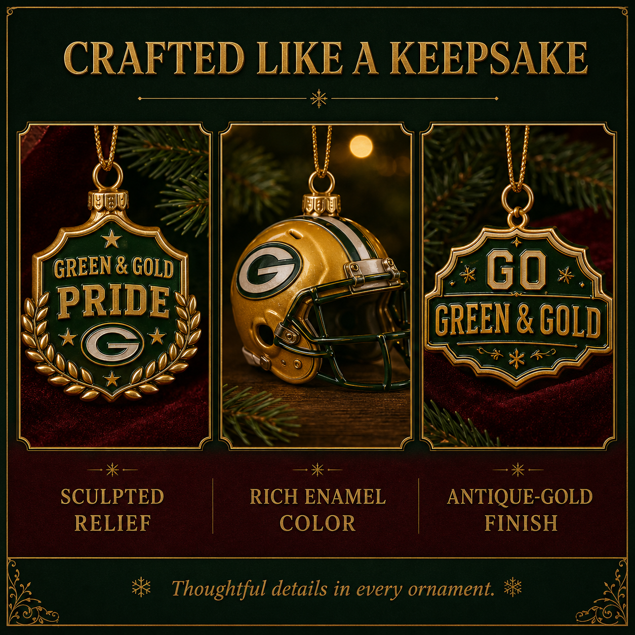 🎄 Go Pack Go! Football Christmas Advent Calendar
