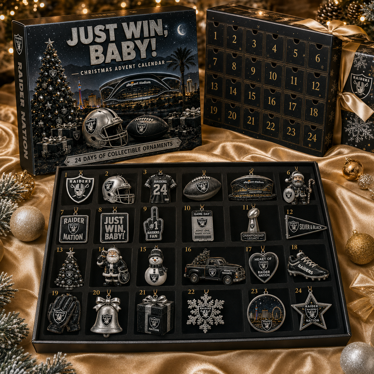 🎄 Just Win, Baby! Football Christmas Advent Calendar