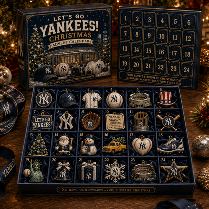 🎄 Let’s Go Yankees! Baseball Christmas Advent Calendar