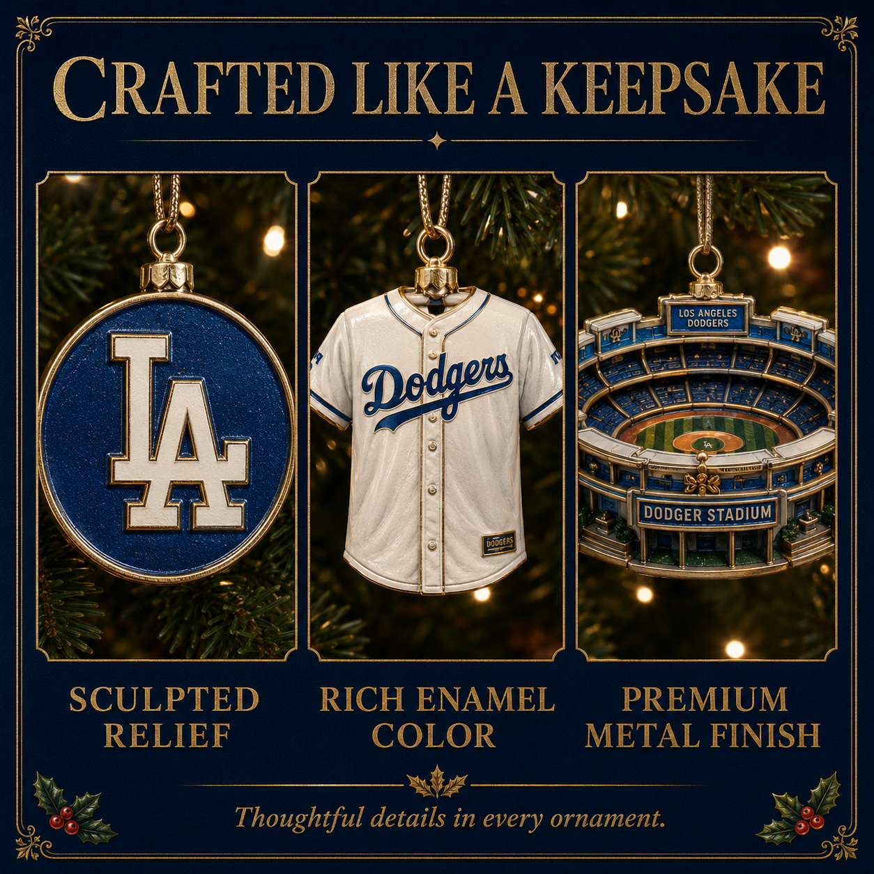 🎄 Let’s Go Dodgers! Baseball Christmas Advent Calendar