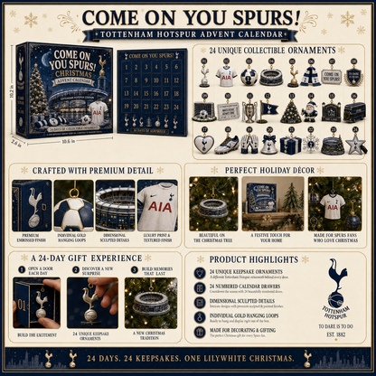 🎄 Come On You Spurs! Football Christmas Advent Calendar