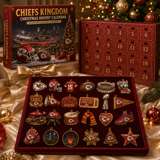🎄 Chiefs Kingdom Football Christmas Advent Calendar