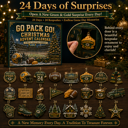 🎄 Go Pack Go! Football Christmas Advent Calendar