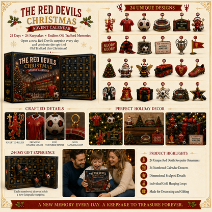 🎄 The Red Devils Football Christmas Advent Calendar