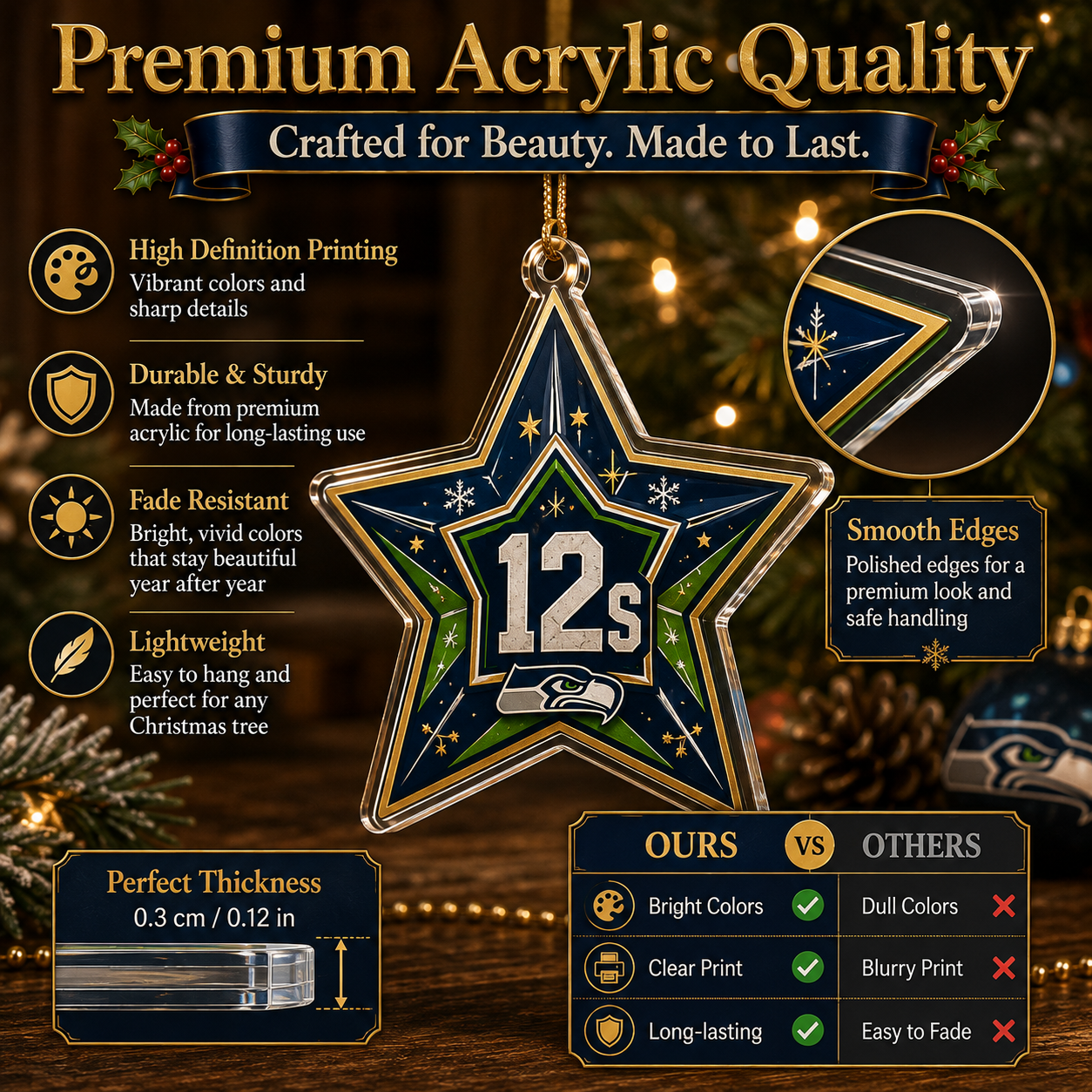 🎄 Go Hawks! Football Christmas Advent Calendar
