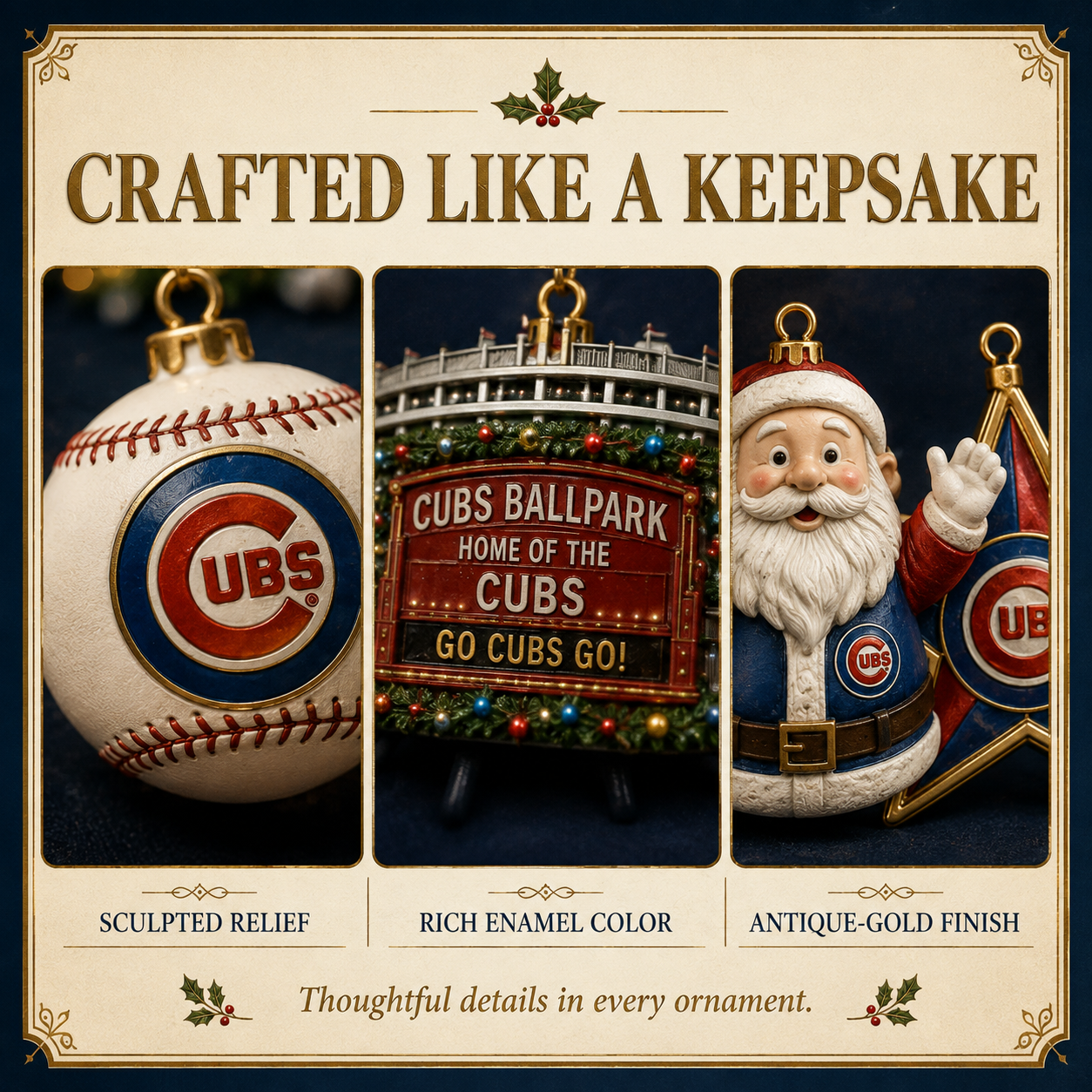 🎄 Go Cubs Go! Baseball Christmas Advent Calendar