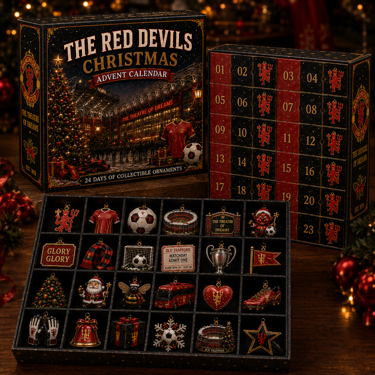 🎄 The Red Devils Football Christmas Advent Calendar