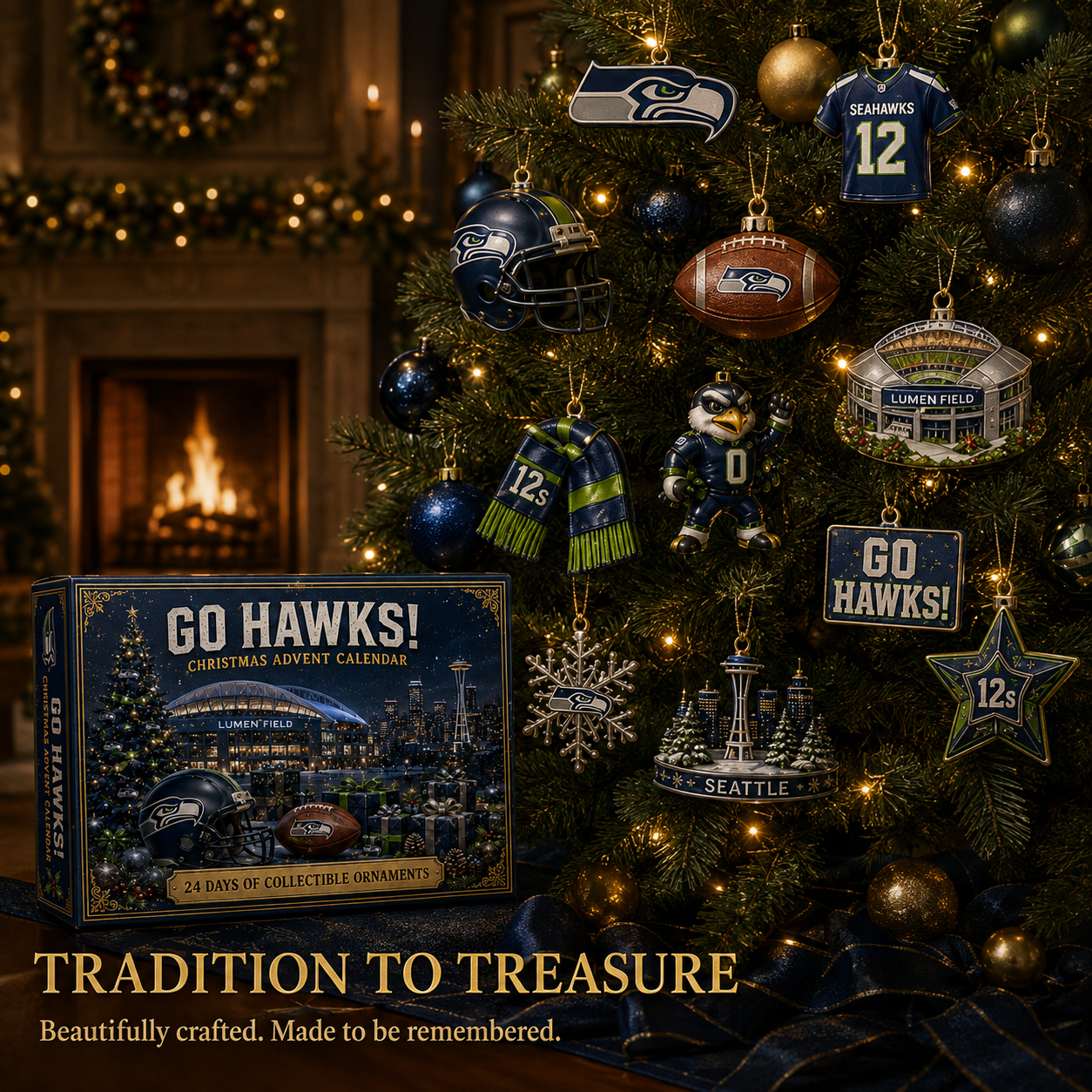 🎄 Go Hawks! Football Christmas Advent Calendar