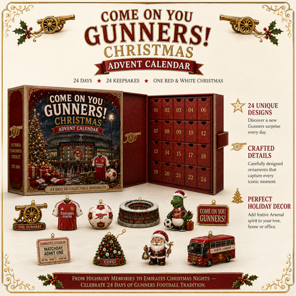 🎄 Come On You Gunners! Football Christmas Advent Calendar