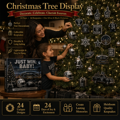 🎄 Just Win, Baby! Football Christmas Advent Calendar