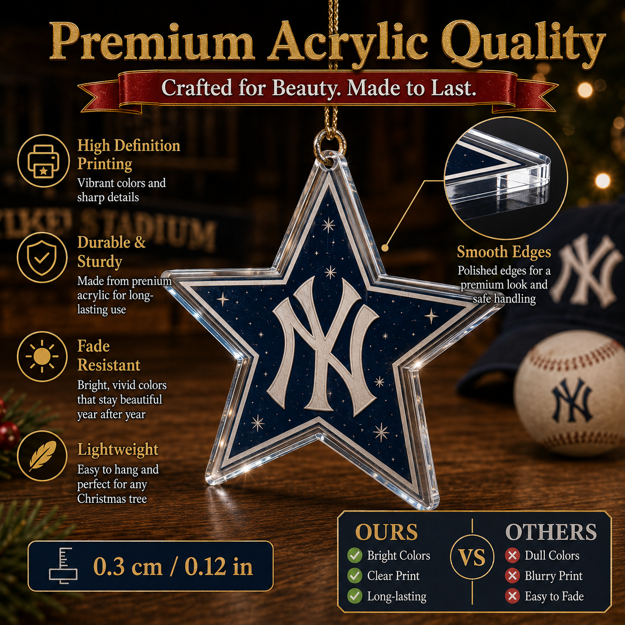 🎄 Let’s Go Yankees! Baseball Christmas Advent Calendar