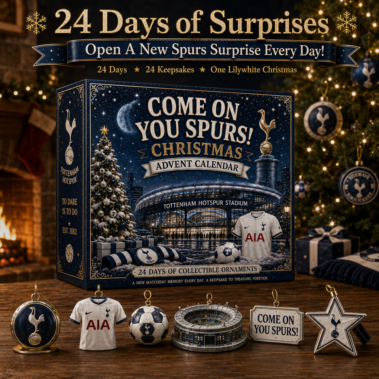 🎄 Come On You Spurs! Football Christmas Advent Calendar