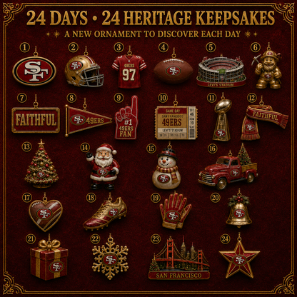 🎄 Faithful to the Bay Football Christmas Advent Calendar