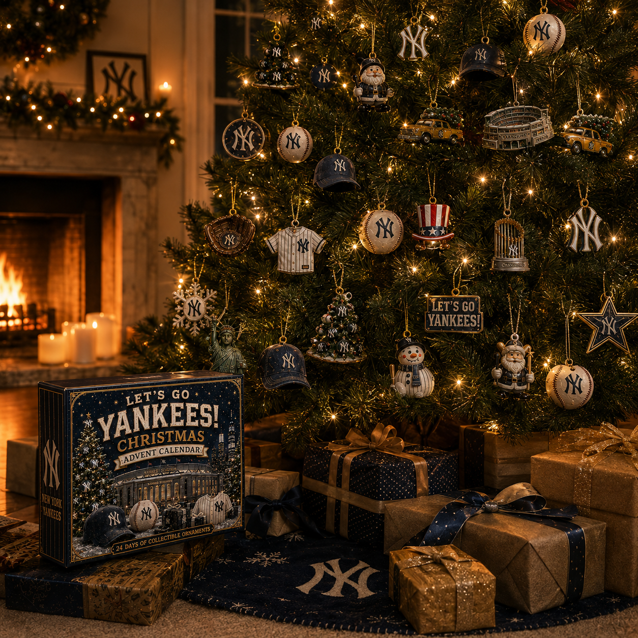 🎄 Let’s Go Yankees! Baseball Christmas Advent Calendar