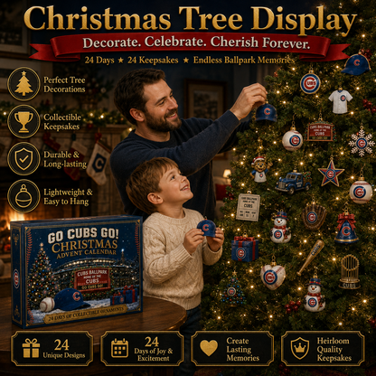 🎄 Go Cubs Go! Baseball Christmas Advent Calendar