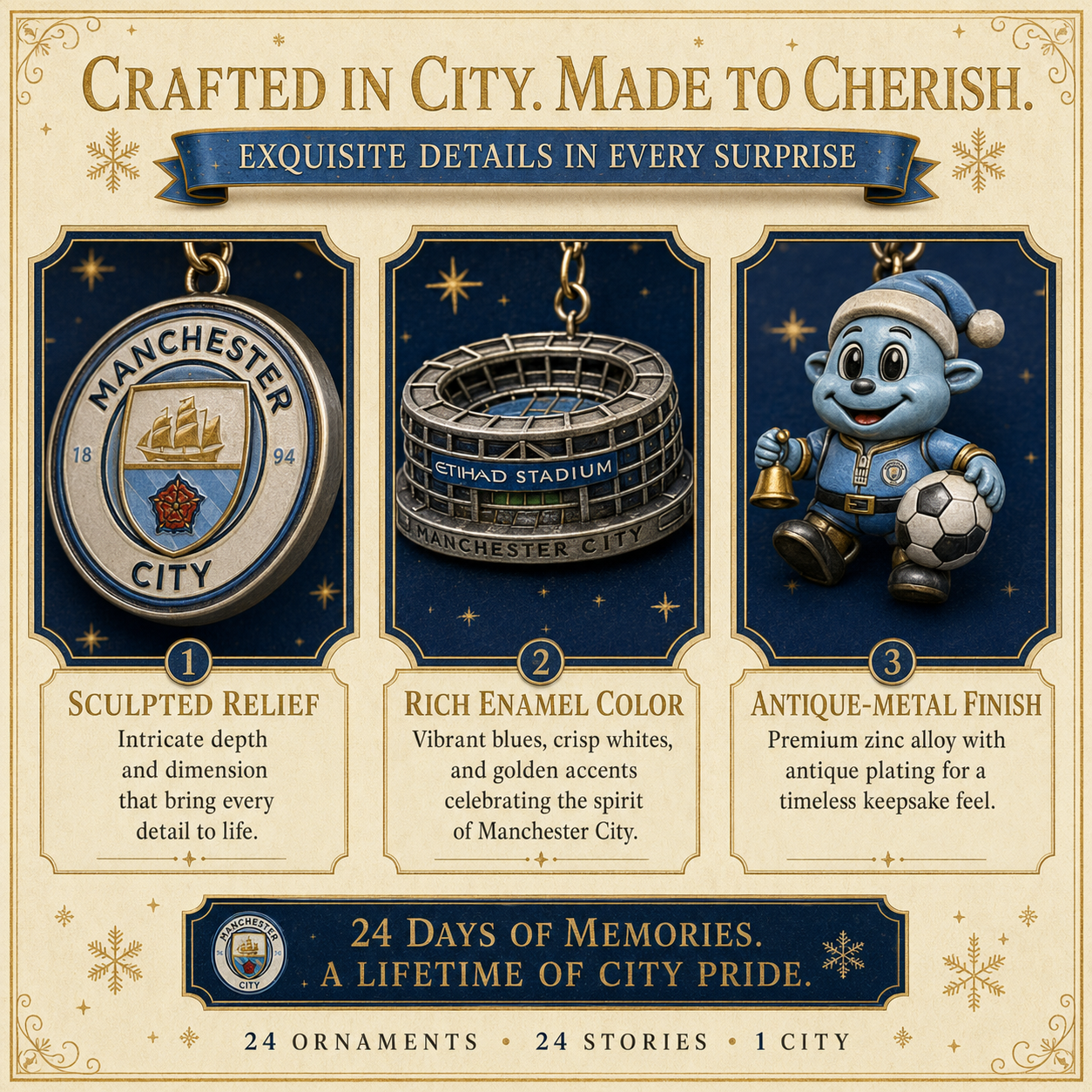 🎄 Blue Moon Football Christmas Advent Calendar