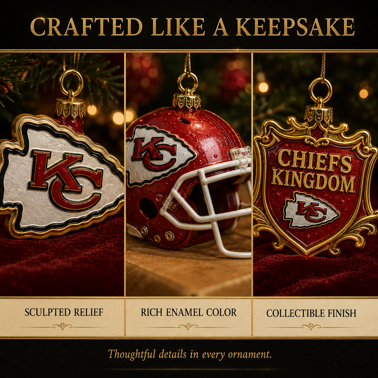 🎄 Chiefs Kingdom Football Christmas Advent Calendar
