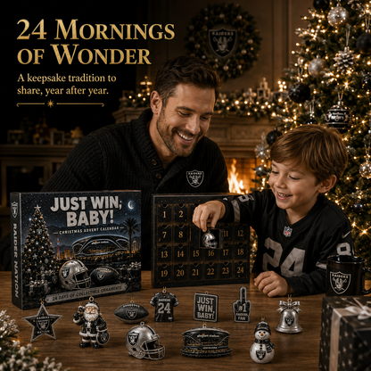 🎄 Just Win, Baby! Football Christmas Advent Calendar