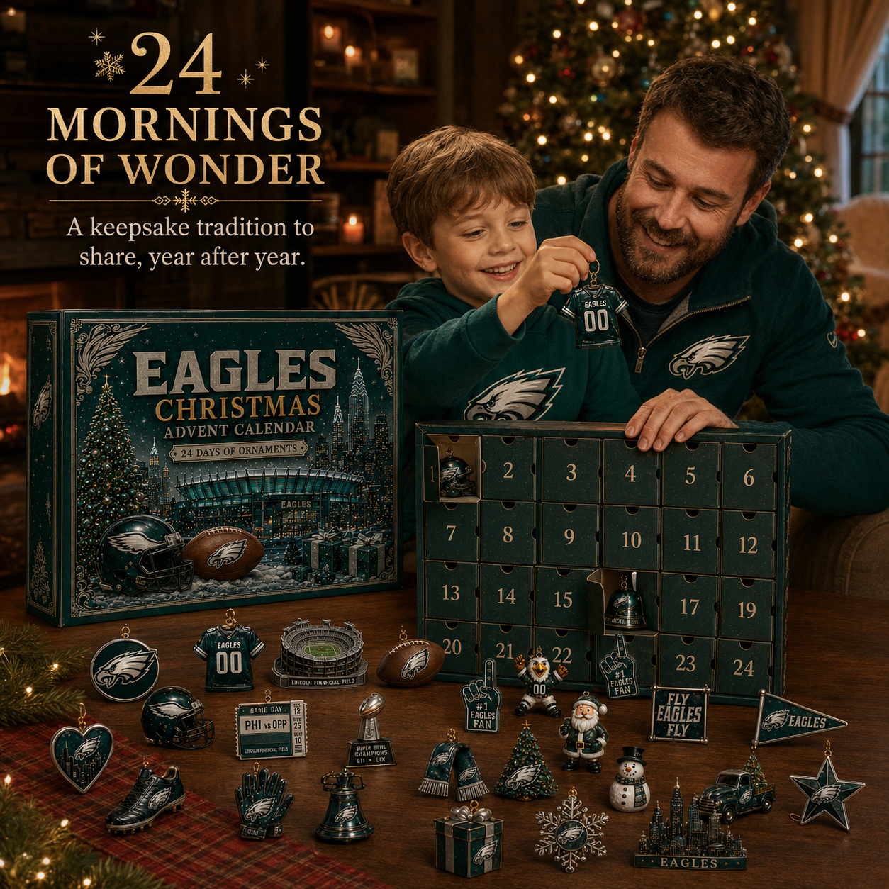 🎄 Eagles Christmas Advent Calendar