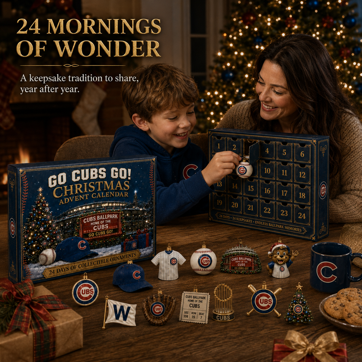 🎄 Go Cubs Go! Baseball Christmas Advent Calendar
