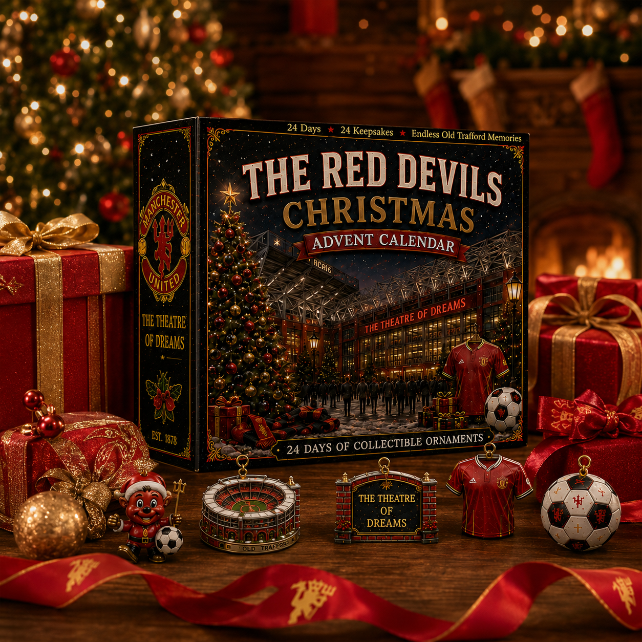 🎄 The Red Devils Football Christmas Advent Calendar