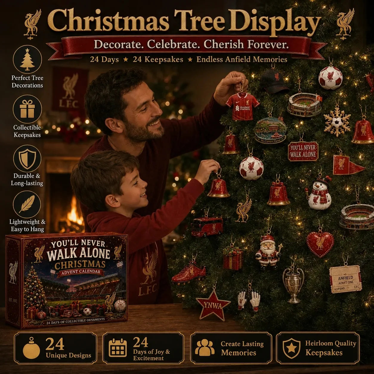 🎄 You’ll Never Walk Alone Football Christmas Advent Calendar
