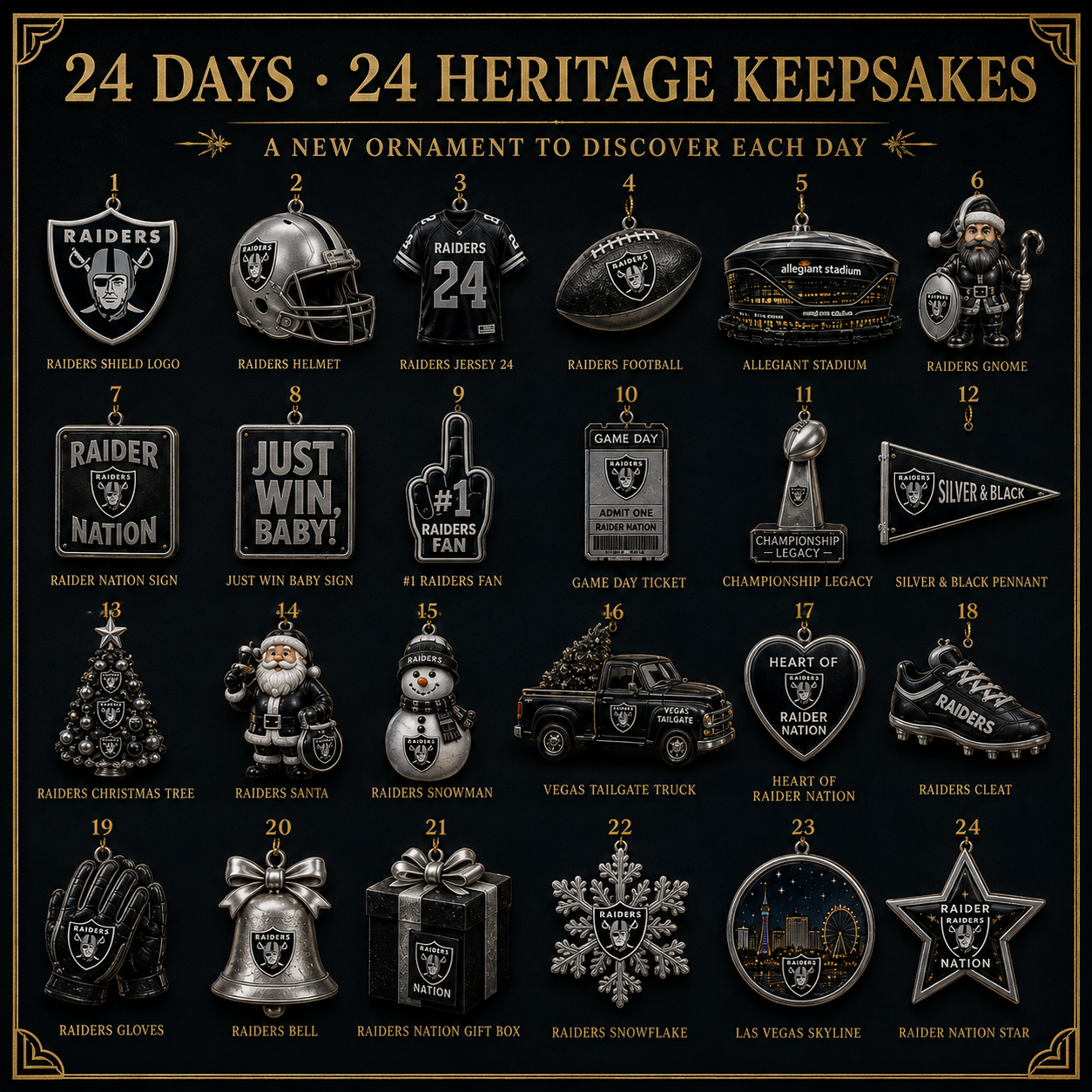 🎄 Just Win, Baby! Football Christmas Advent Calendar