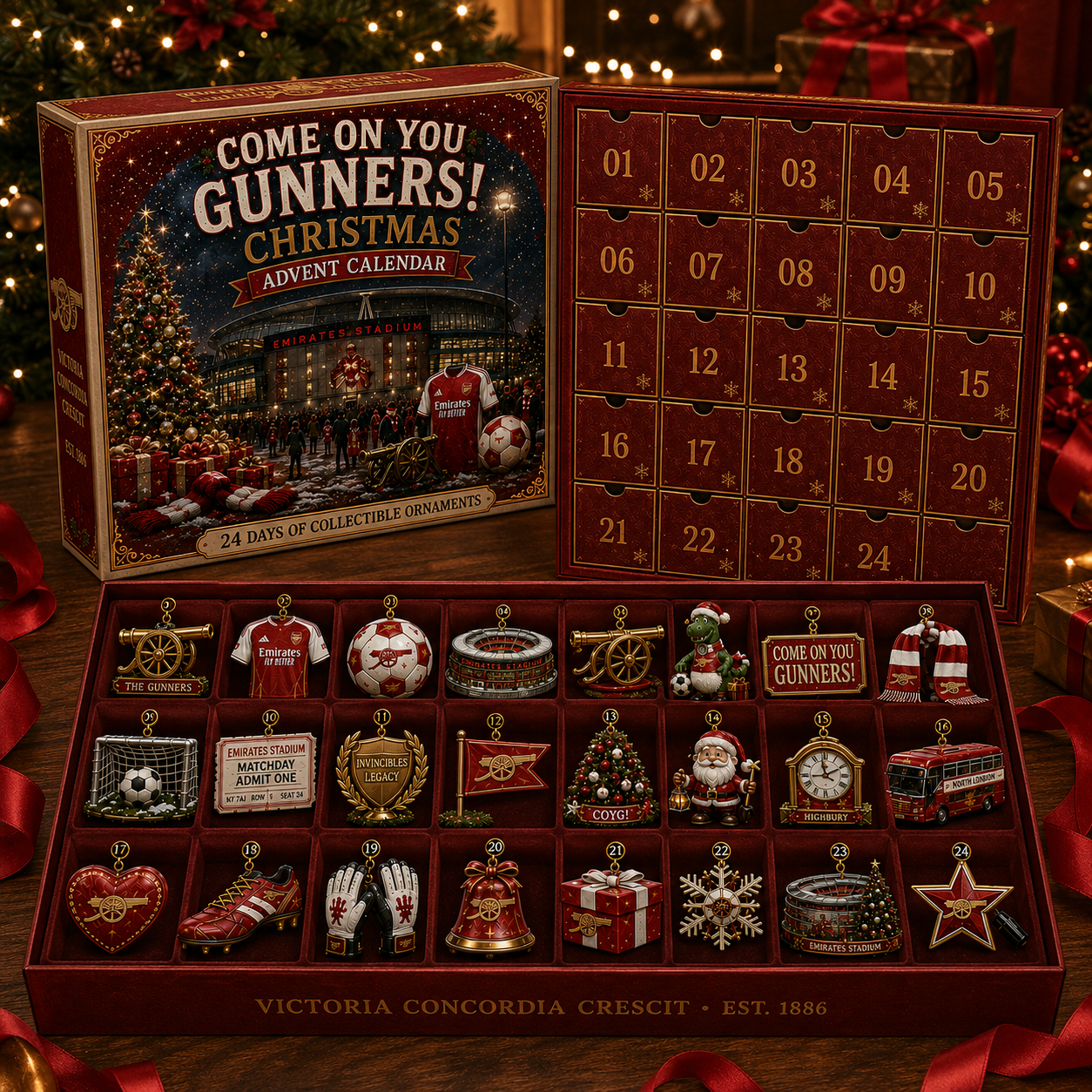 🎄 Come On You Gunners! Football Christmas Advent Calendar