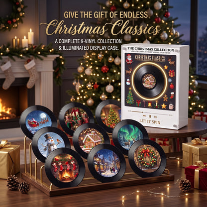 Magnetic Vinyl Music Frame for Christmas Home Decor