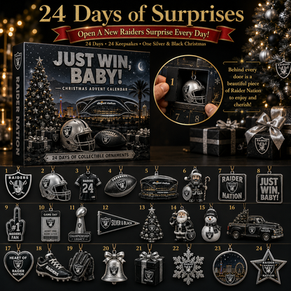 🎄 Just Win, Baby! Football Christmas Advent Calendar