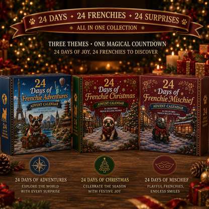 ⏰Christmas Early Bird 50% OFF-🎄🐶 2026 French Bulldog Advent Calendar – 24 Days of Frenchie Mischief