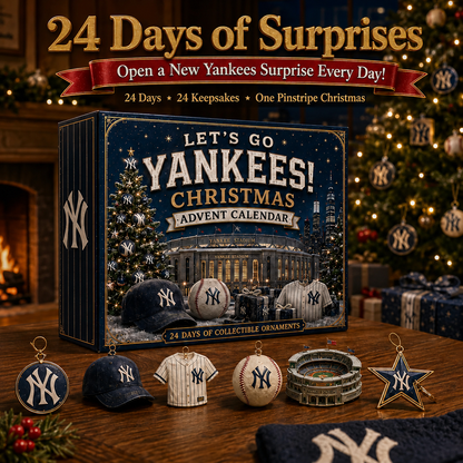 🎄 Let’s Go Yankees! Baseball Christmas Advent Calendar