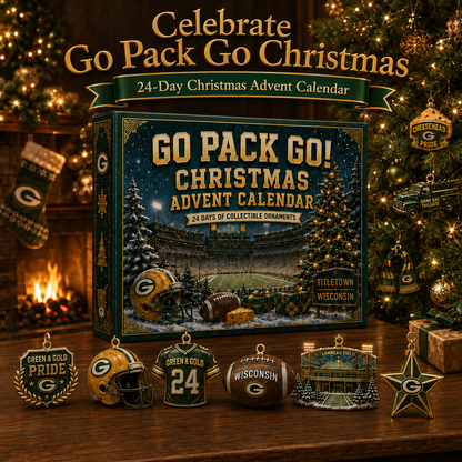 🎄 Go Pack Go! Football Christmas Advent Calendar