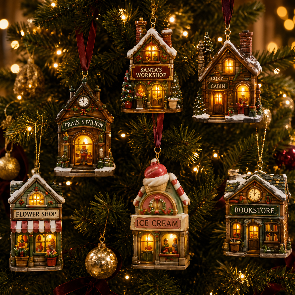 ✨24-Day Christmas Countdown Advent Calendar – Christmas Town