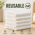 Highly Absorbent Bamboo Fiber Kitchen Cloths for Everyday Cleaning-10.6 × 11.8 in (27 × 30 cm)