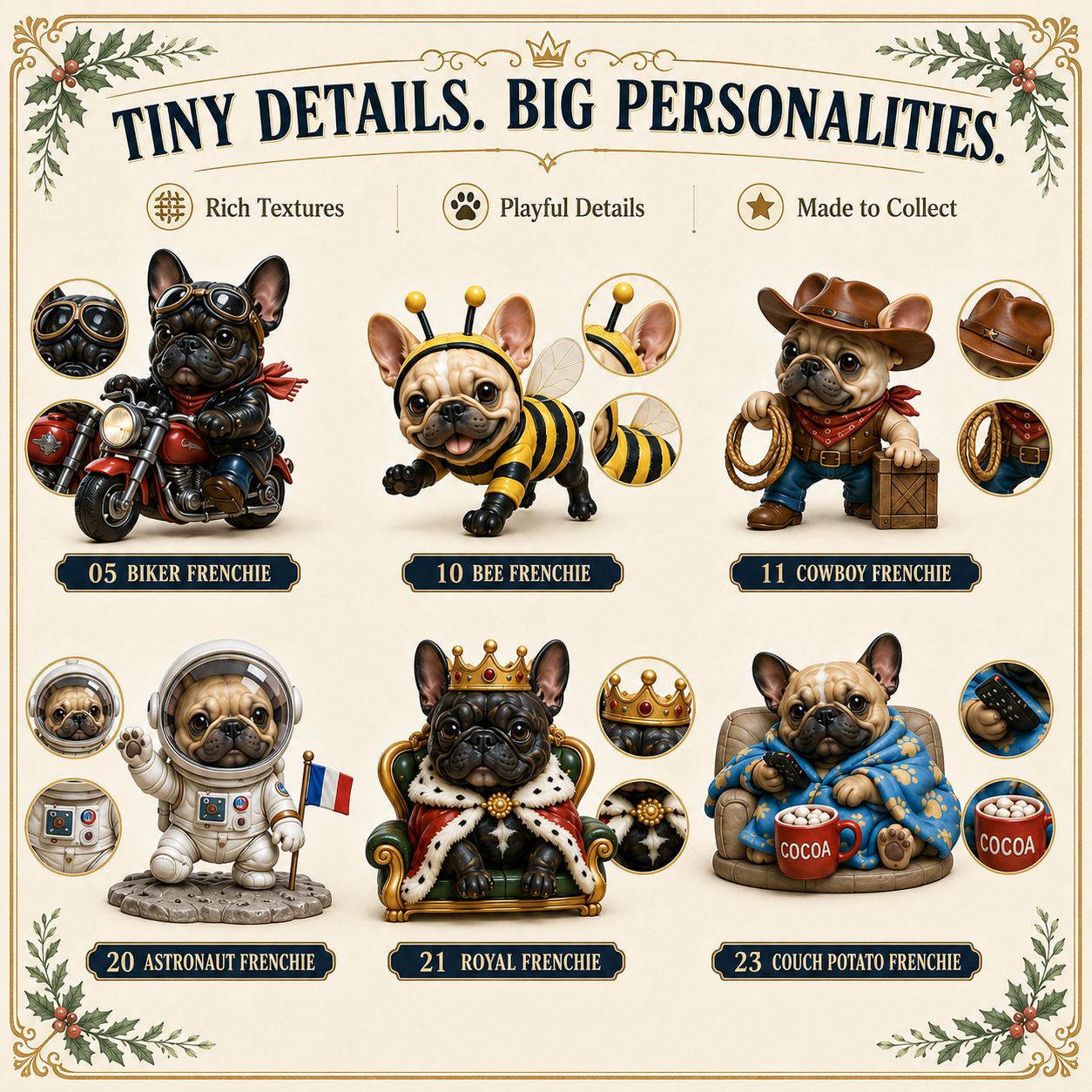⏰Christmas Early Bird 50% OFF-🎄🐶 2026 French Bulldog Advent Calendar – 24 Days of Frenchie Mischief
