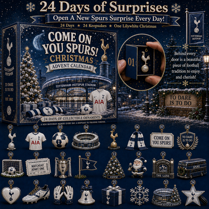 🎄 Come On You Spurs! Football Christmas Advent Calendar