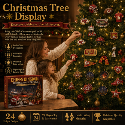 🎄 Chiefs Kingdom Football Christmas Advent Calendar